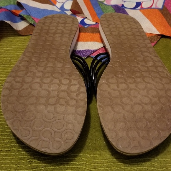 COACH Sandals and Scarf Bundle - Picture 2 of 6
